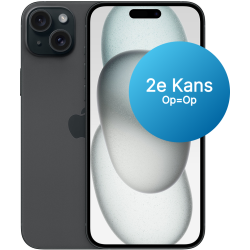 2e Kans - Apple iPhone 15 128GB Zwart