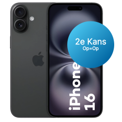 2e Kans - Apple iPhone 16 128GB Zwart